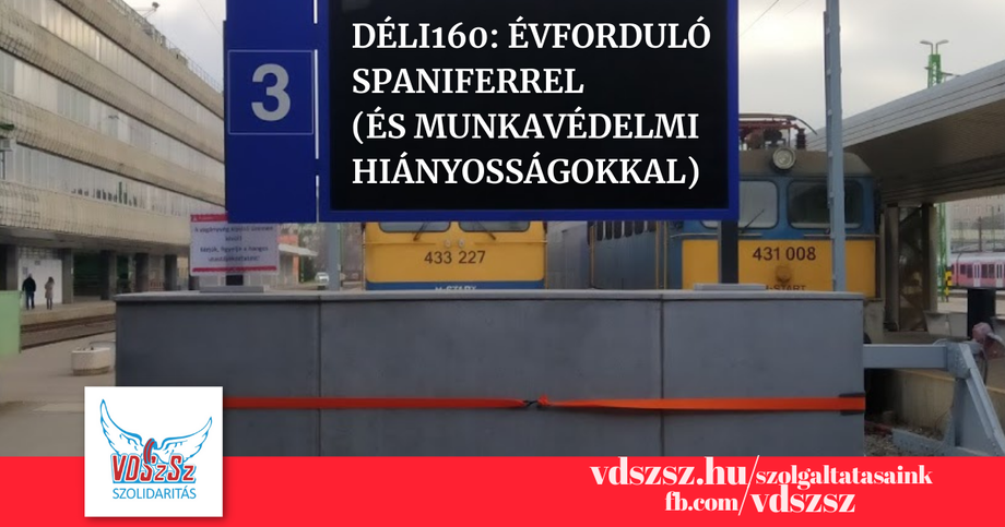 160 éves a Déli: ünnep spaniferrel