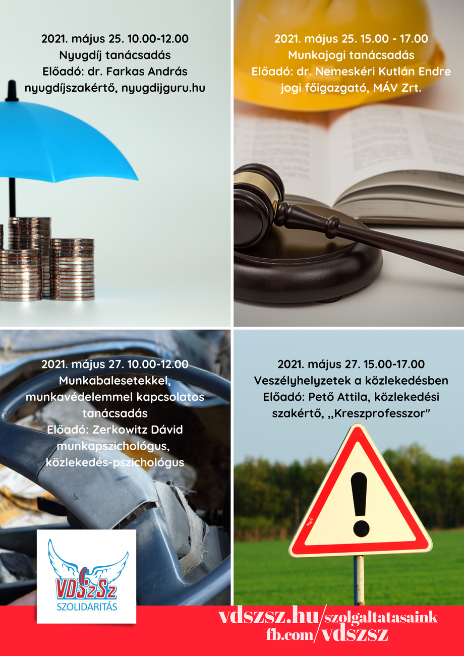 A május 25-i és 27-i online konferenciák programja