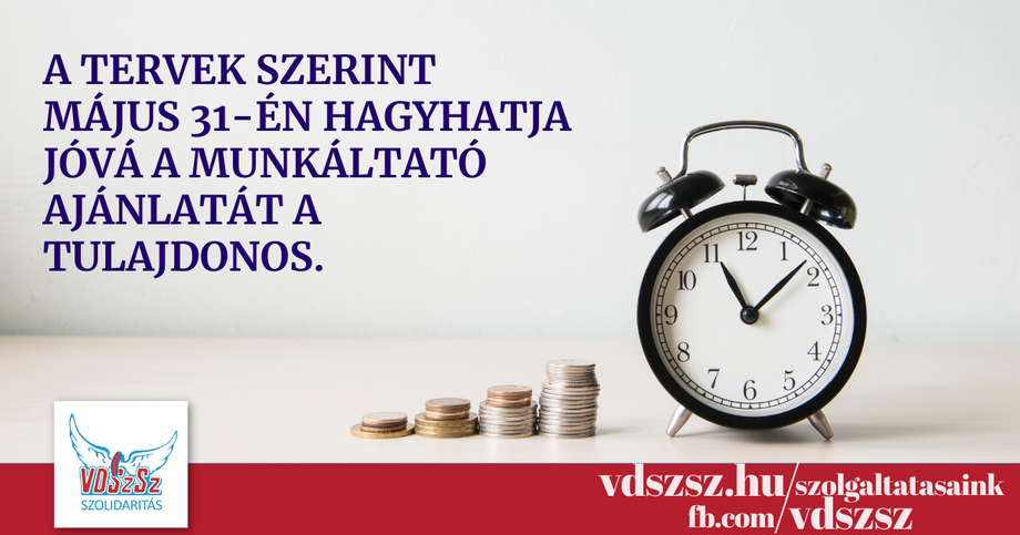 Bér2021: a sztrájkkészséget felmérő nyilatkozatunk kiadását követő vasutas összefogás hatására ajánlatot tett a MÁV-Volán csoport az első félév kompenzálására!