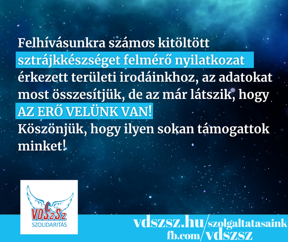 AZ ERŐ VELÜNK VAN!