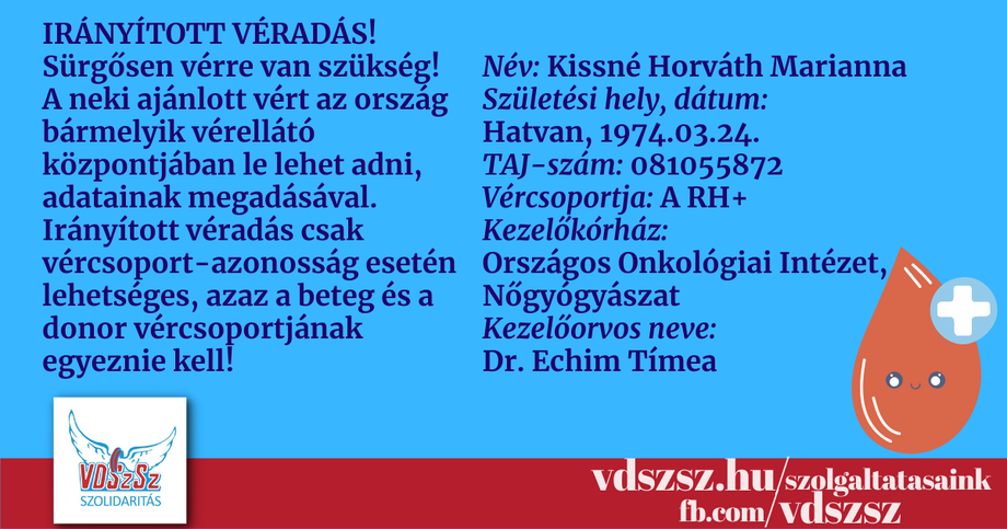 Irányított véradás!