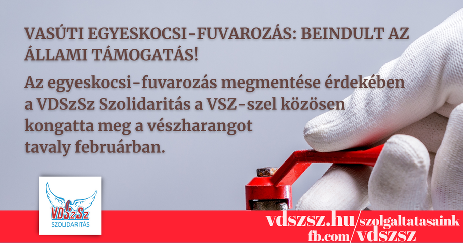 Vasúti egyeskocsi-fuvarozás: beindult az állami támogatás!