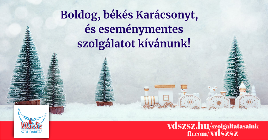Boldog Karácsonyt kívánunk!