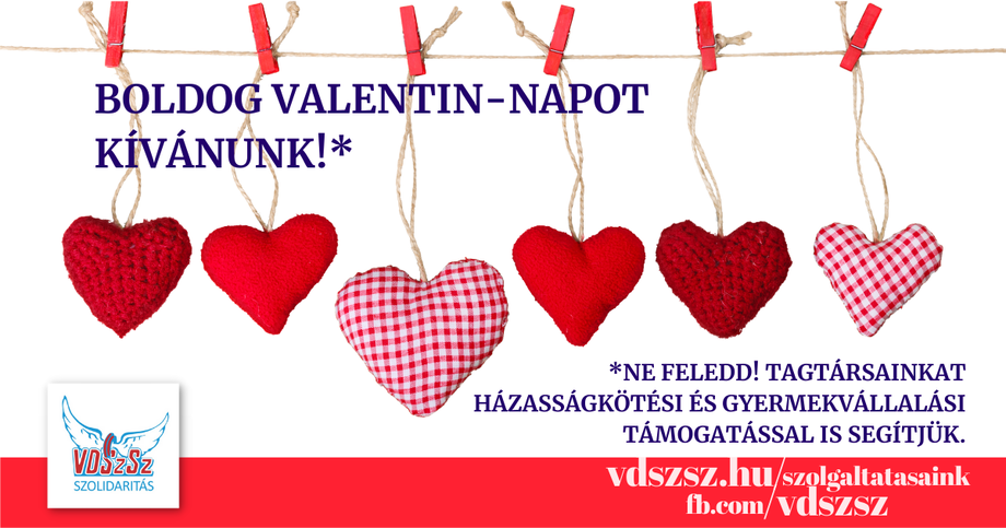 Boldog Valentin-napot kívánunk!