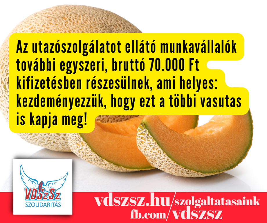 Az utazószolgálatot ellátó munkavállalók további egyszeri kifizetésben részesülnek, ami helyes: kezdeményezzük, hogy ezt a többi vasutas is kapja meg!