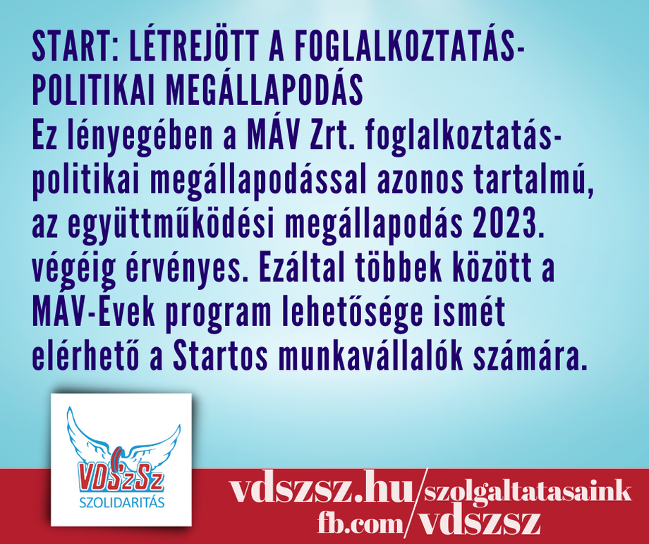 Start: létrejött a foglalkoztatás-politikai megállapodás