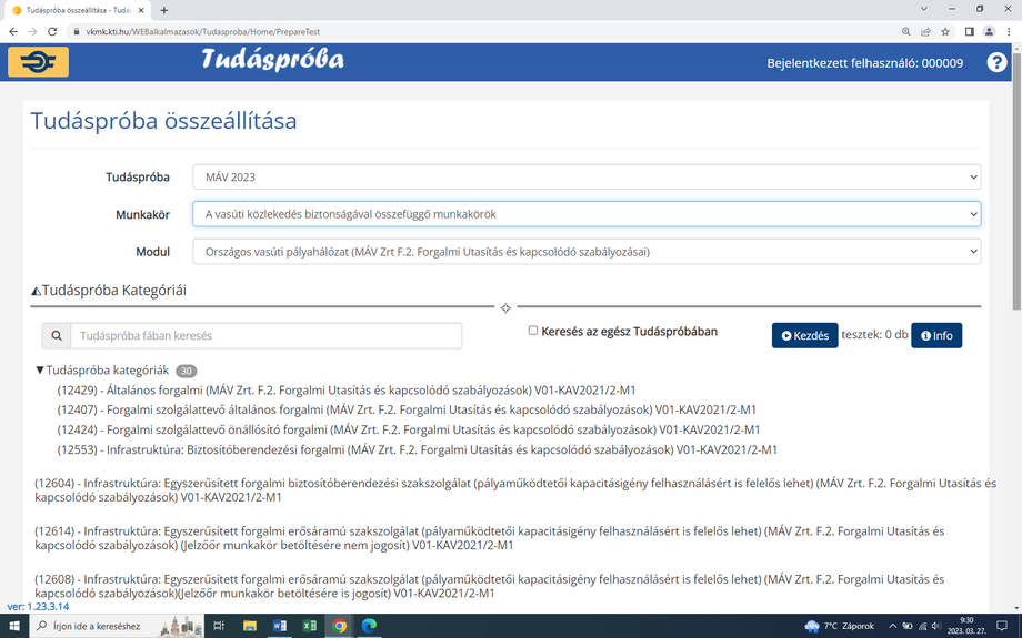 Itt az április elsejétől elérhető gyakorlóteszt linkje!