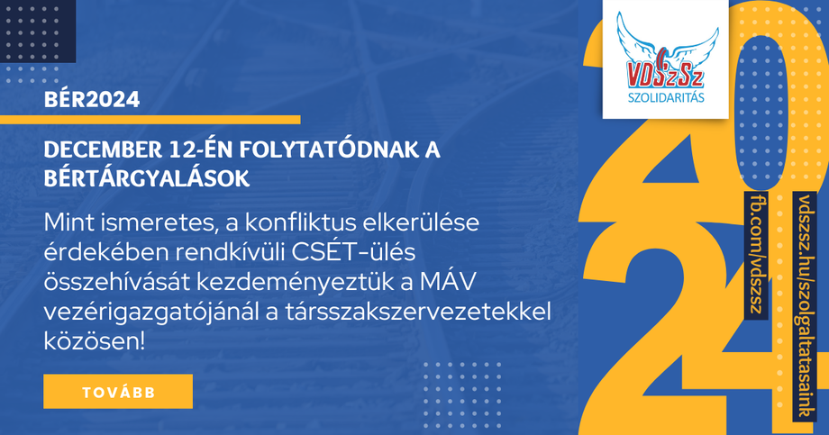 Bér2024: december 12-én folytatódnak a bértárgyalások