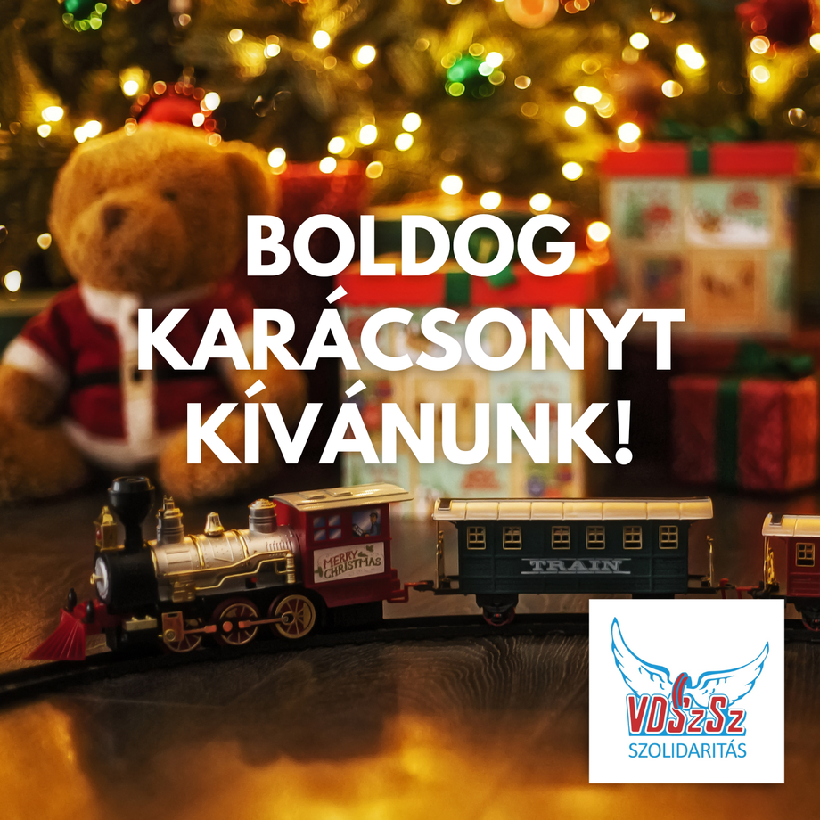 Boldog, békés Karácsonyt kíván a VDSzSz Szolidaritás!
