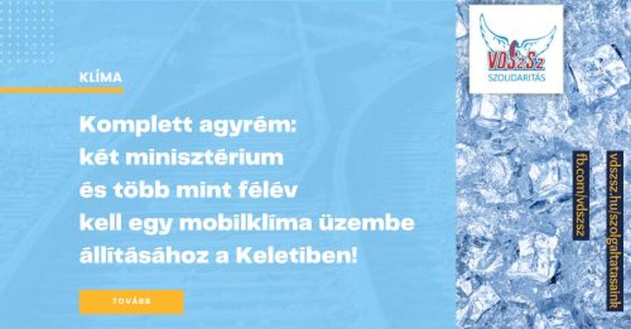 Komplett agyrém: két minisztérium és több mint félév kell egy mobilklíma üzembe állításához a Keletiben