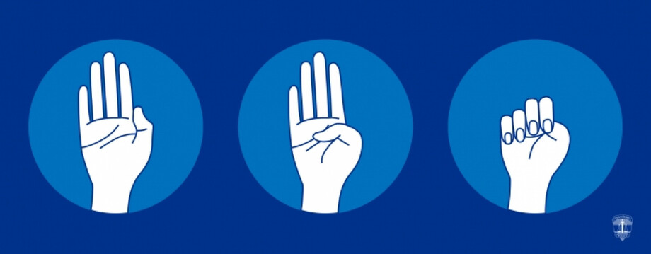 Fontos tisztában lenni vele, ez a kézjel életet menthet!