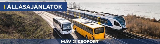 A MÁV-csoport aktuális állásajánlatai