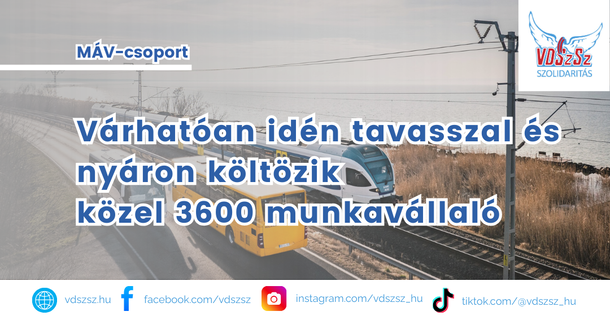Várhatóan idén tavasszal és nyáron költözik közel 3600 munkavállaló