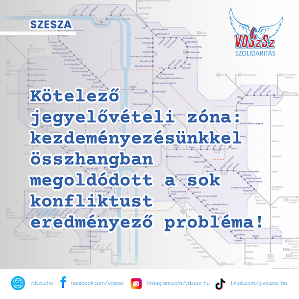 Kötelező jegyelővételi zóna: kezdeményezésünkkel összhangban megoldódott a sok konfliktust eredményező probléma!