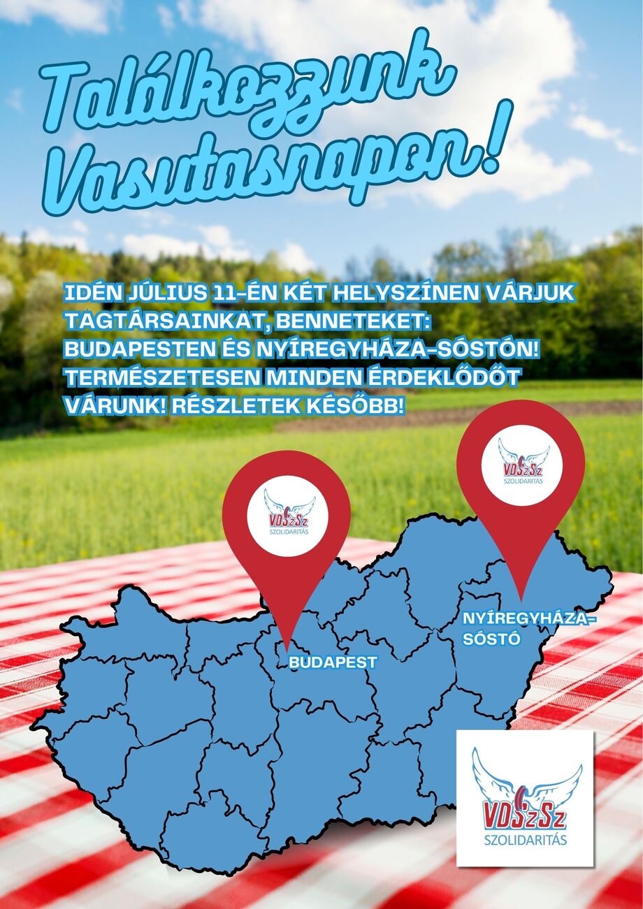 Találkozzunk Vasutasnapon!